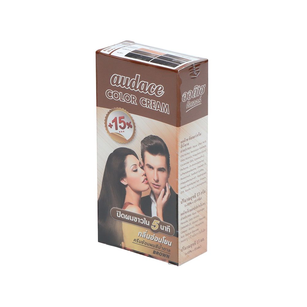 ออด๊าซ ครีมย้อมผม สีน้ำตาล