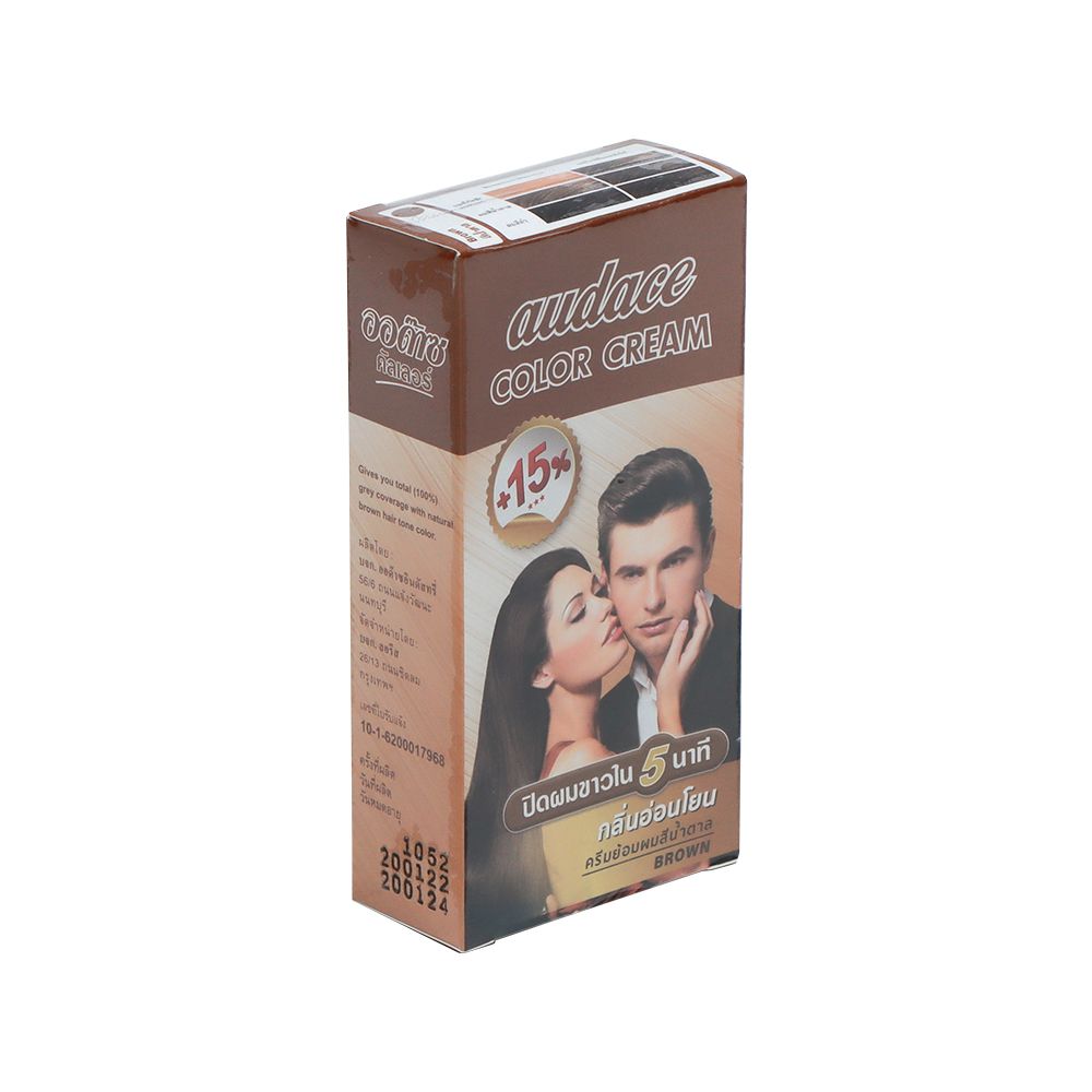 ออด๊าซ ครีมย้อมผม สีน้ำตาล