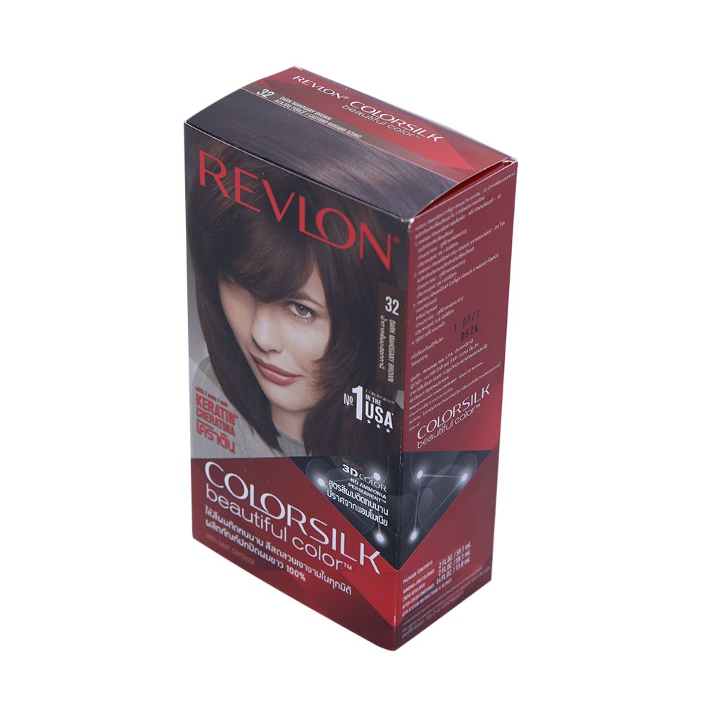 REVLON COLORSILK MAHOGANY BROWN