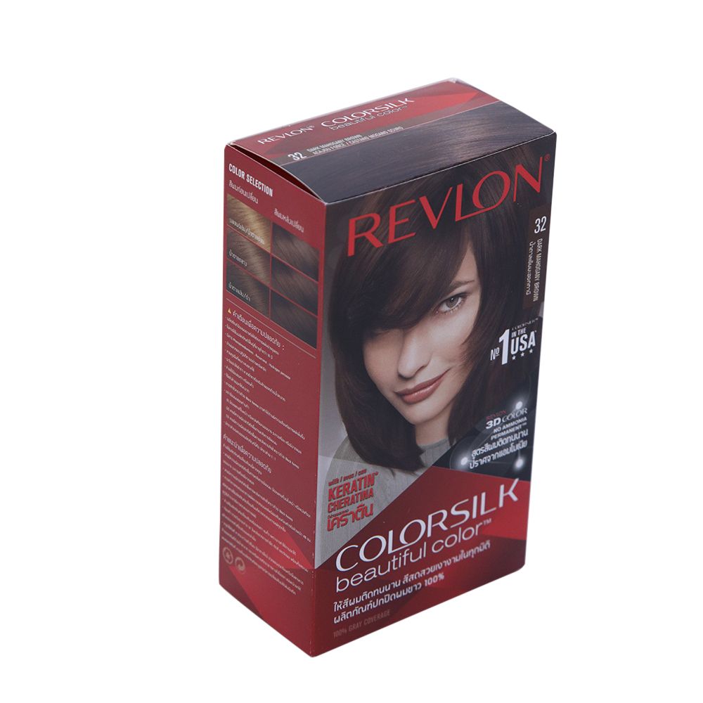 REVLON COLORSILK MAHOGANY BROWN
