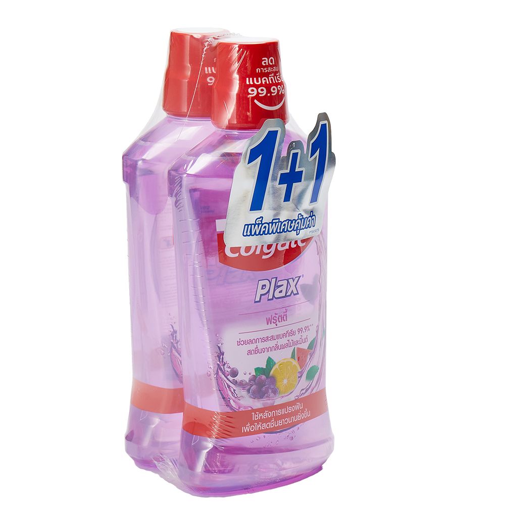 COLGATE PLAX FRUITY MW 750MLX2