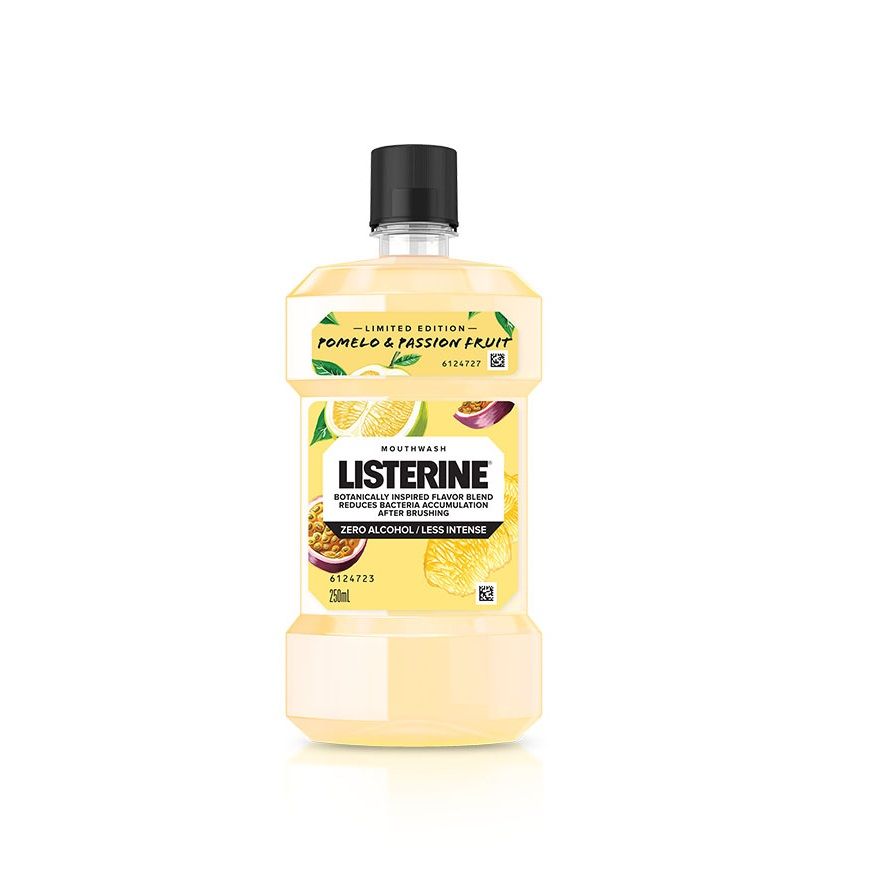 LISTERINE POMELO PASSIONFRUIT 250 ML.