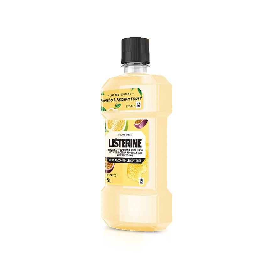 LISTERINE POMELO PASSIONFRUIT 250 ML.