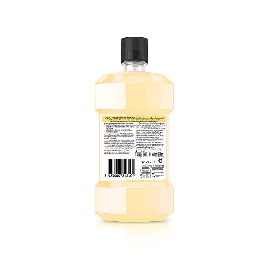 LISTERINE POMELO PASSIONFRUIT 250 ML.
