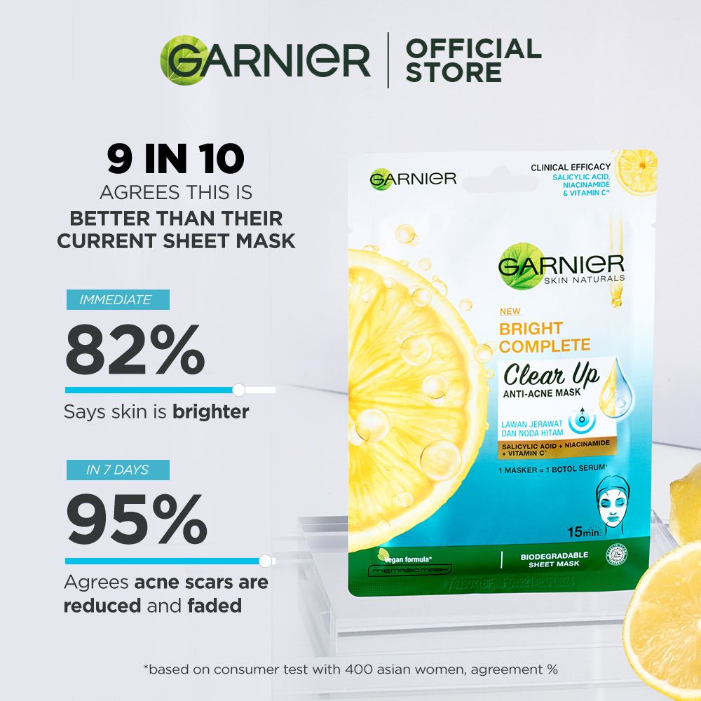 GARNIER ANTI ACNE MASK