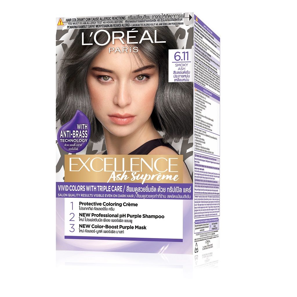 LOREAL EXCELLENCE ASH SUPREME 6.11