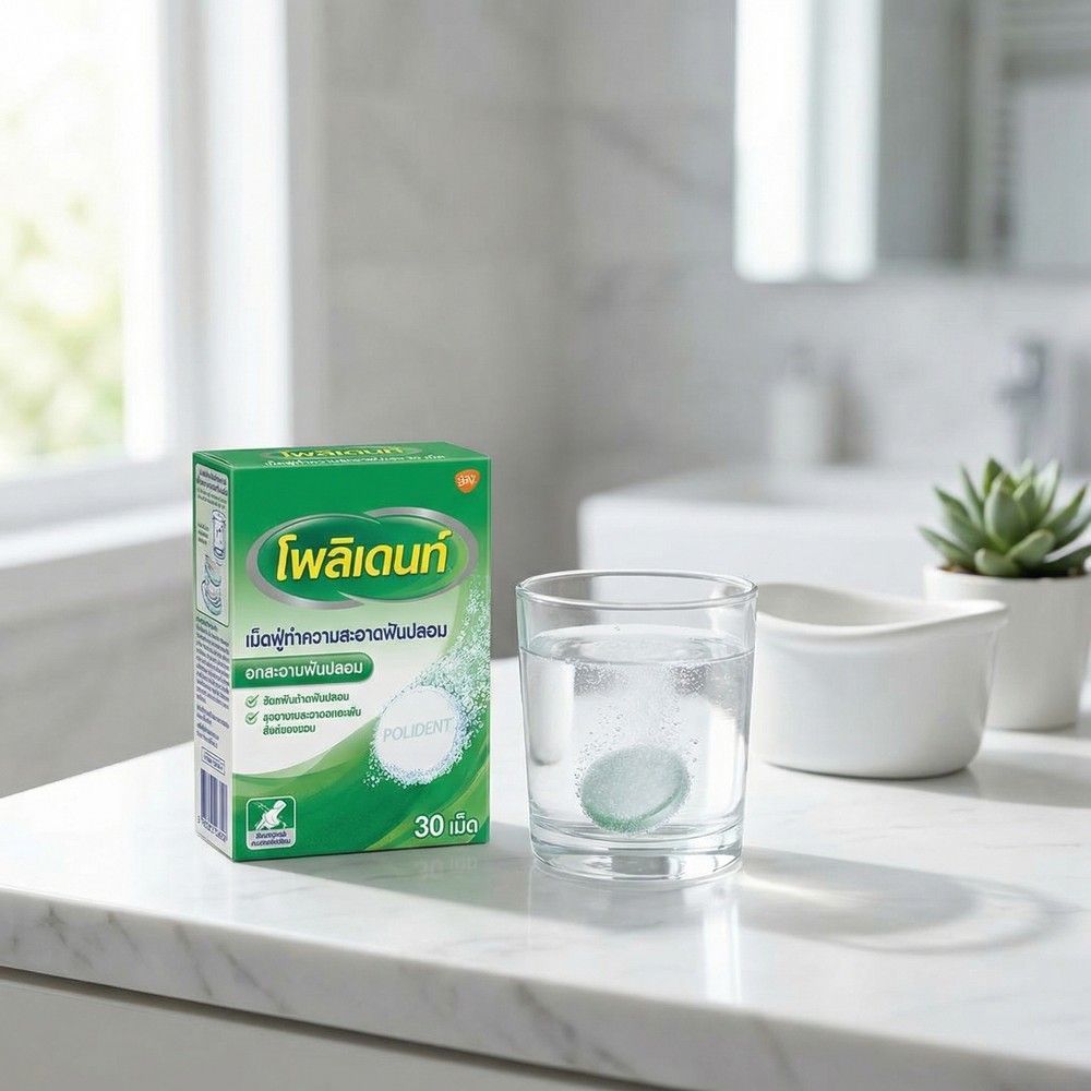 POLIDENT CLEANSER 30 S.