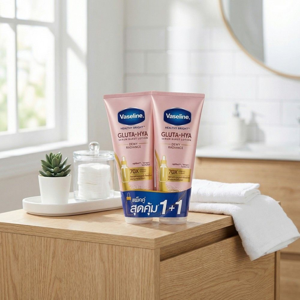 วาสลีน ดิวอี้ เรเดียนซ์ 290มล. แพ็ค 1+1