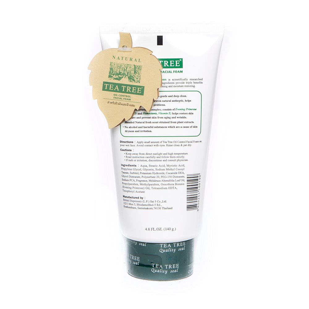 TEA TREE FACIAL FOAM 100 G.