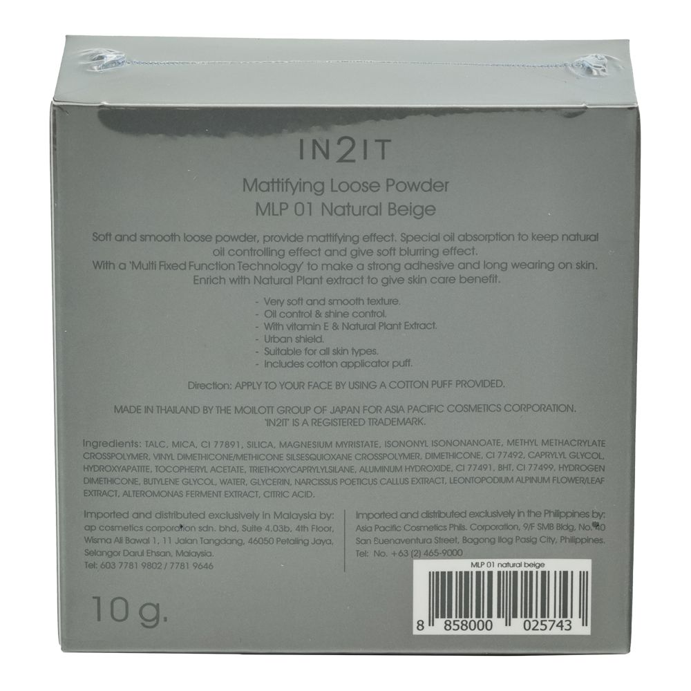 IN2IT LOOSE POWDER MLP01 10G