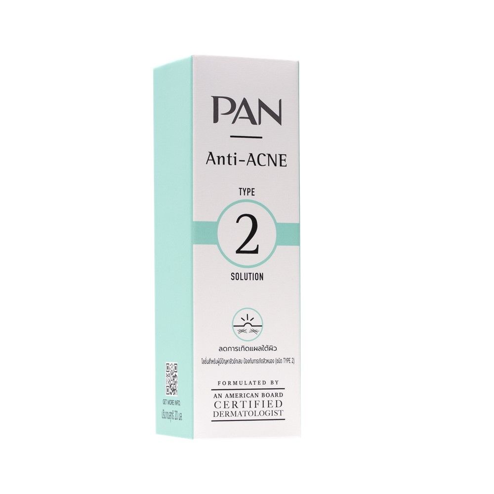 PAN ANTI ACNE 2 SOLUTION 20 ML.
