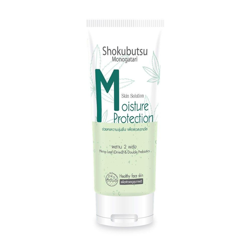 SHOKUBUTSU FACIAL GEL CLEANSER MOISTURE PROTECTION