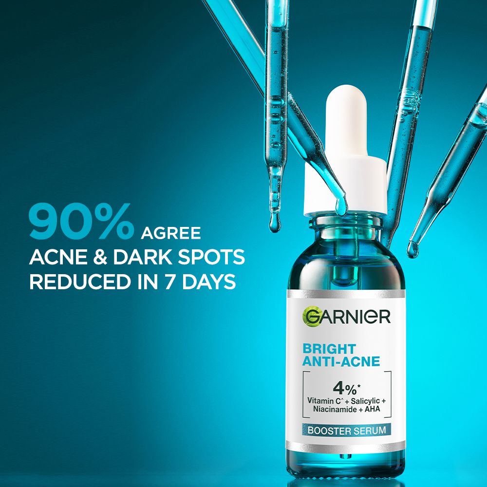 GARNIER BRIGHT COMPLETE ANTI ACNE SERUM 30ML