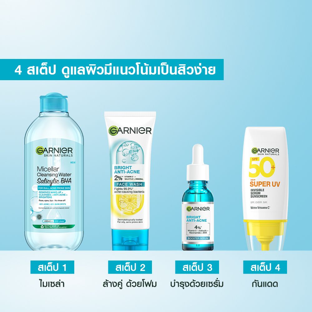 การ์นิเย่แอนตี้-แอคเน่โฟม 100มล