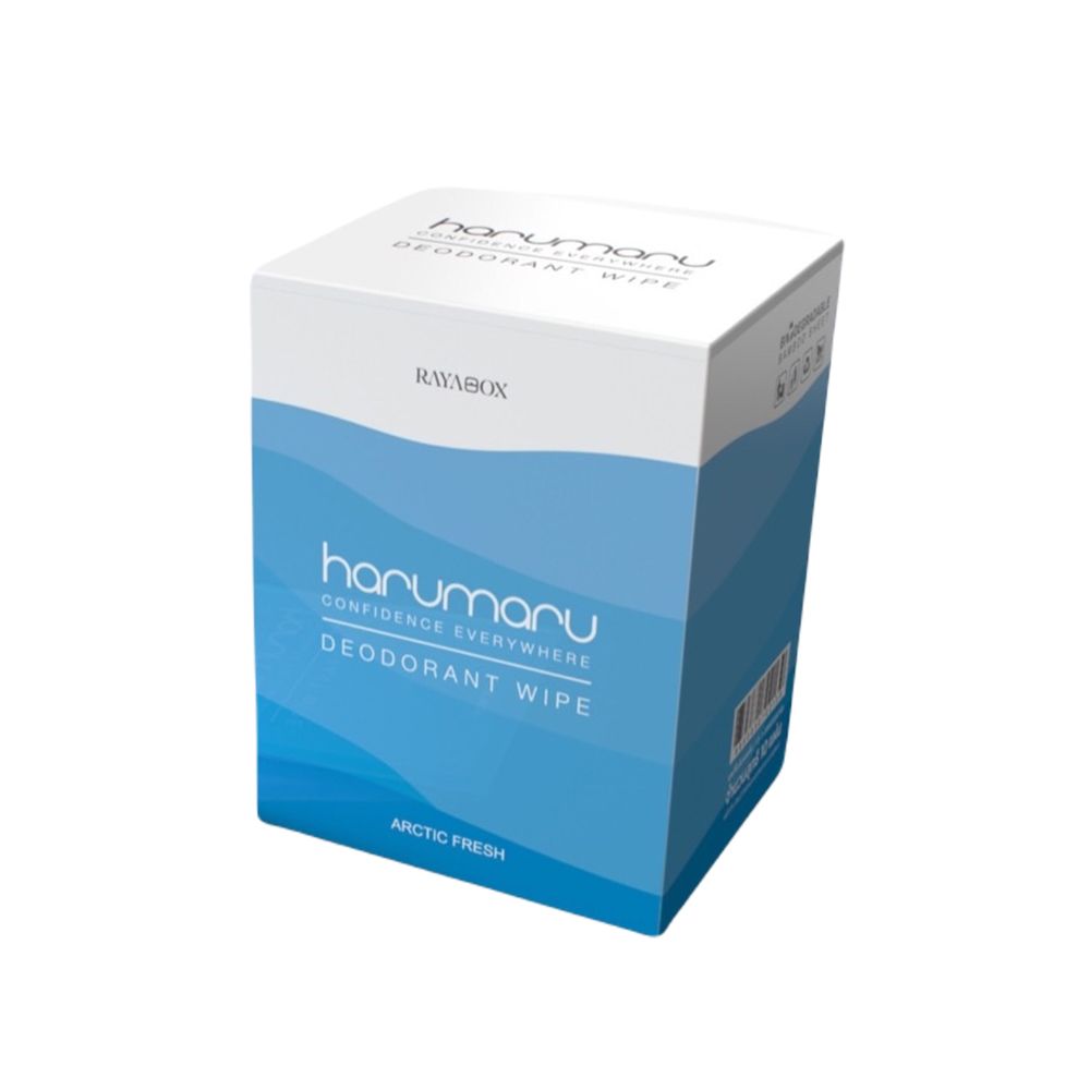 ฮารุมารุดีโอไวพ์เฟรช แผ่นเช็ดเหงื่อและกลิ่นใต้วงแขน5 แผ่น