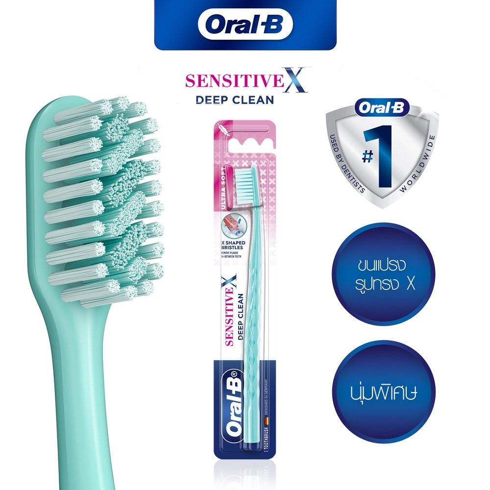 ORAL-B SENSITIVEX DEEP CLEAN PACK 1