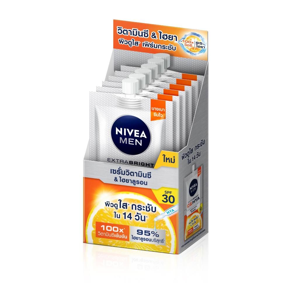 NIVEA MEN BRIGHT C HYA SERUM 7ML.