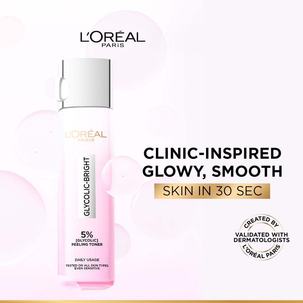 LOREAL GLYCOLIC PEELING TONER 128ML