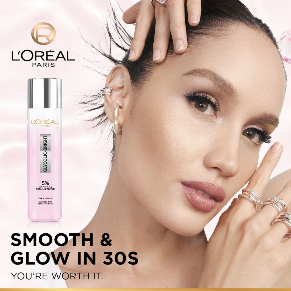 LOREAL GLYCOLIC PEELING TONER 128ML