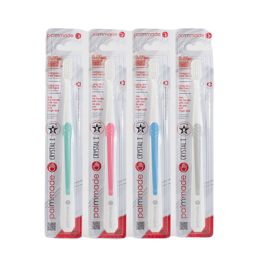 PALMMADE TOOTHBRUSH CRYSTAL I 0.01MM. 1PCS