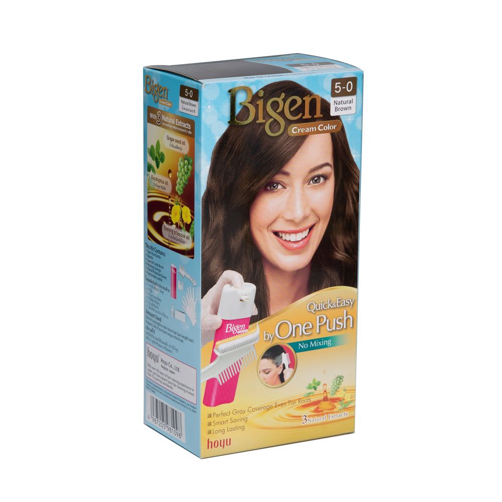 บีเง็นครีมคัลเลอร์5-0น้ำตาลธรรมชาติ