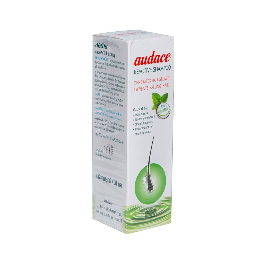 AUDACE REACTIVE SHAMPOO 400 ML.