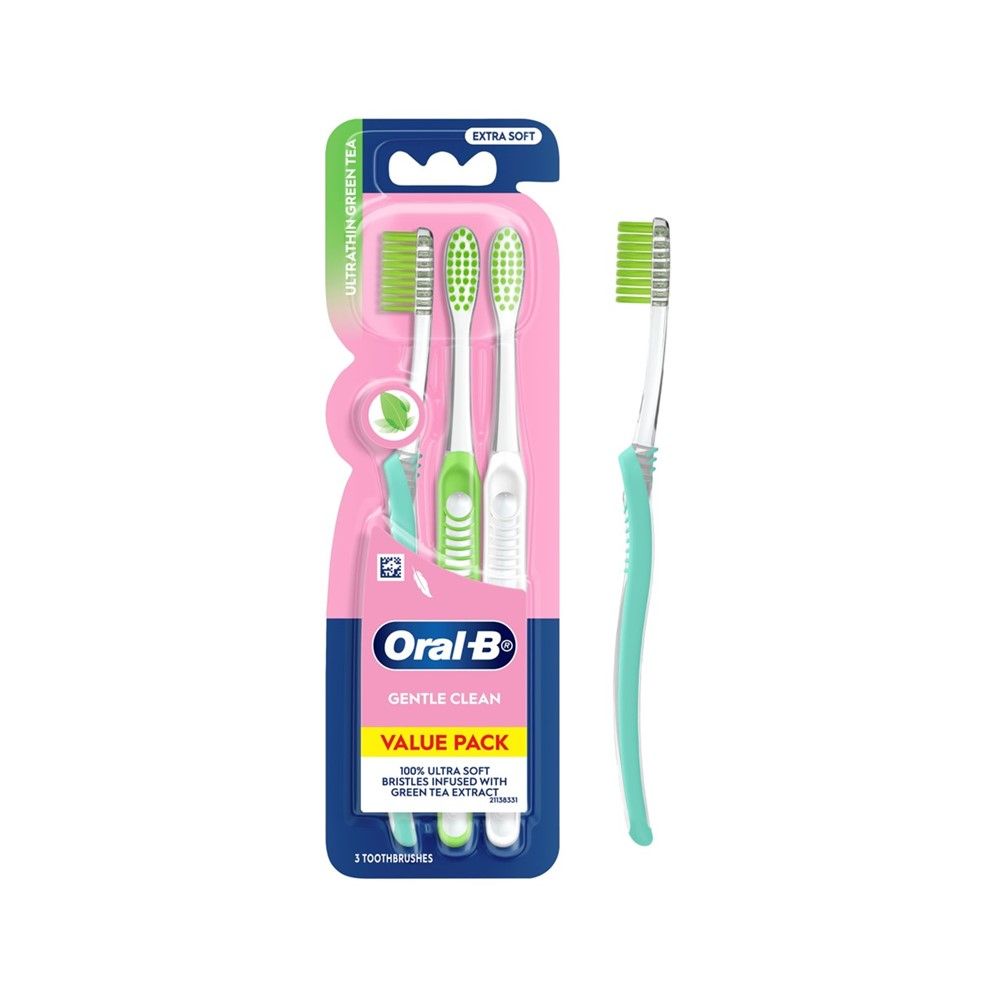 ORAL-B ULTRATHIN GREEN TEA PACK 3