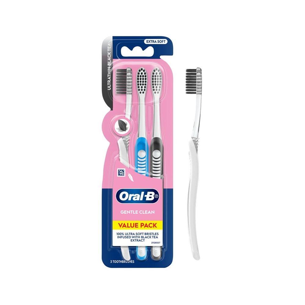 ORAL-B ULTRATHIN BLACK TEA PACK 3