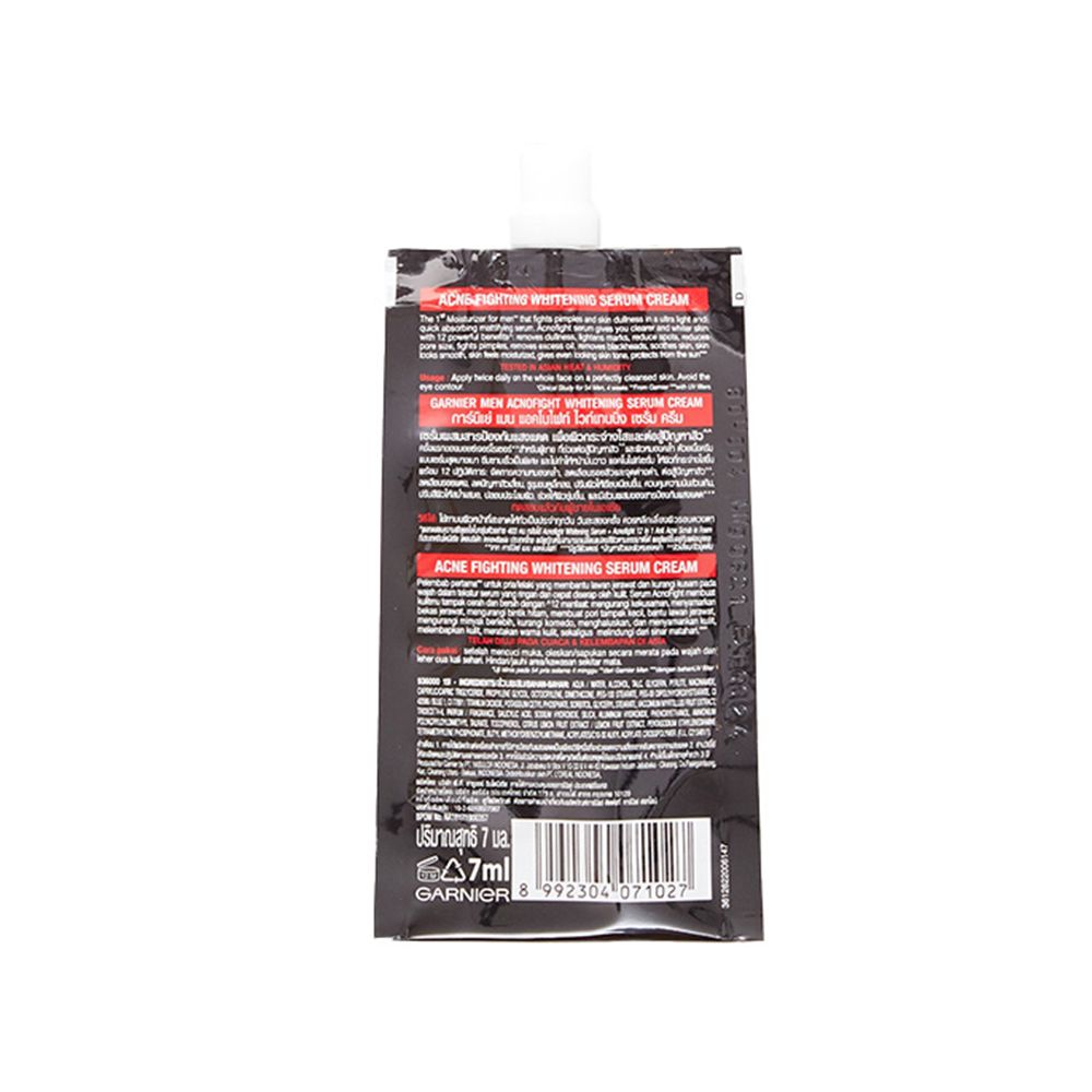 GARNIER MEN ACNO FIGHT SERUM 7ML SACHET
