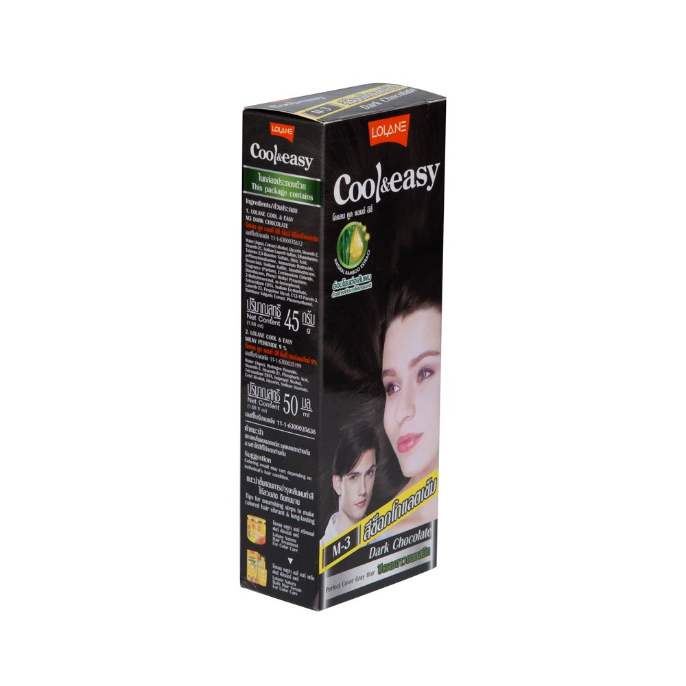 LOLANE COOL AND EASY M-3 DARK CHOCOLATE