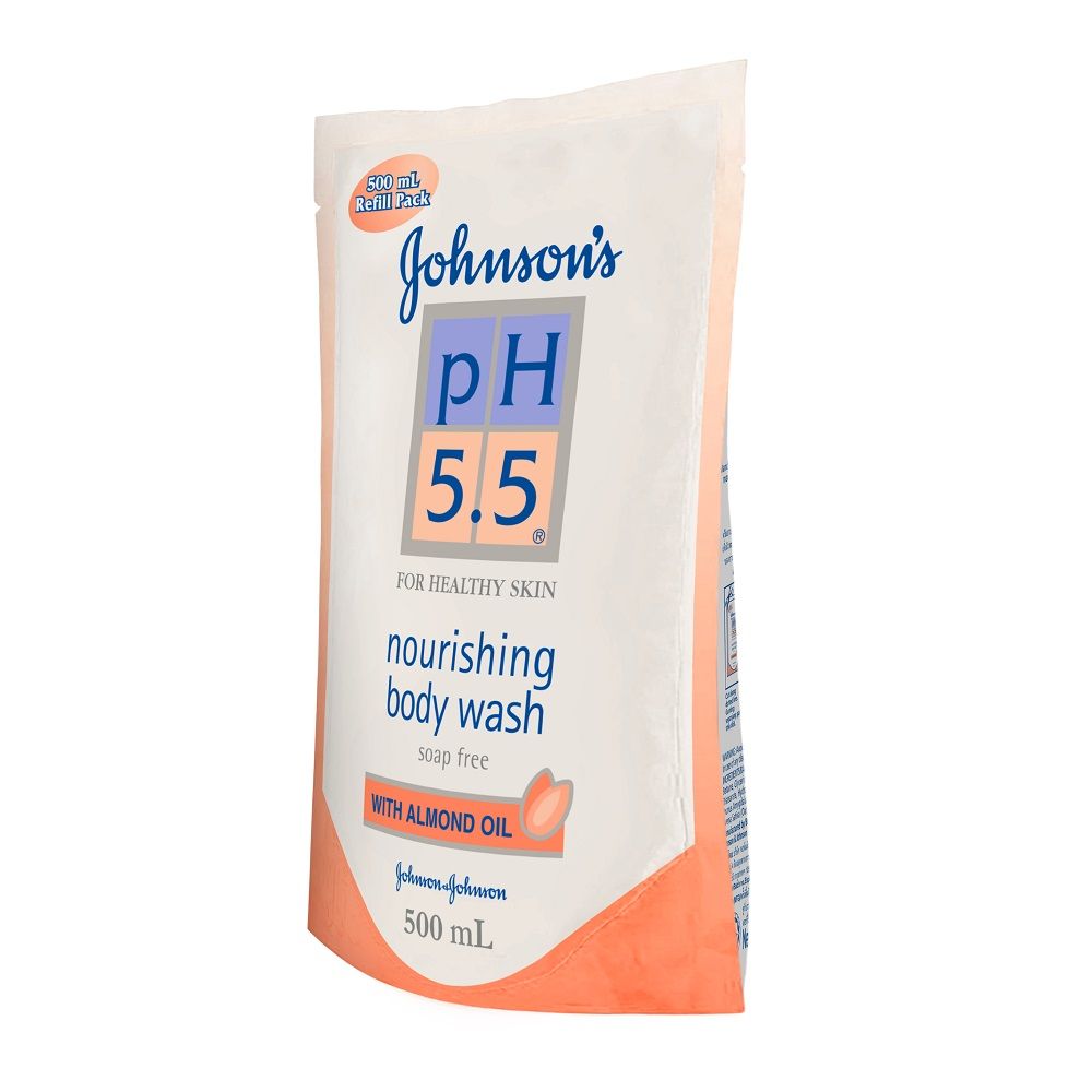 JOHNSON BODY WASH PH5.5 ALMOND RF 500ML