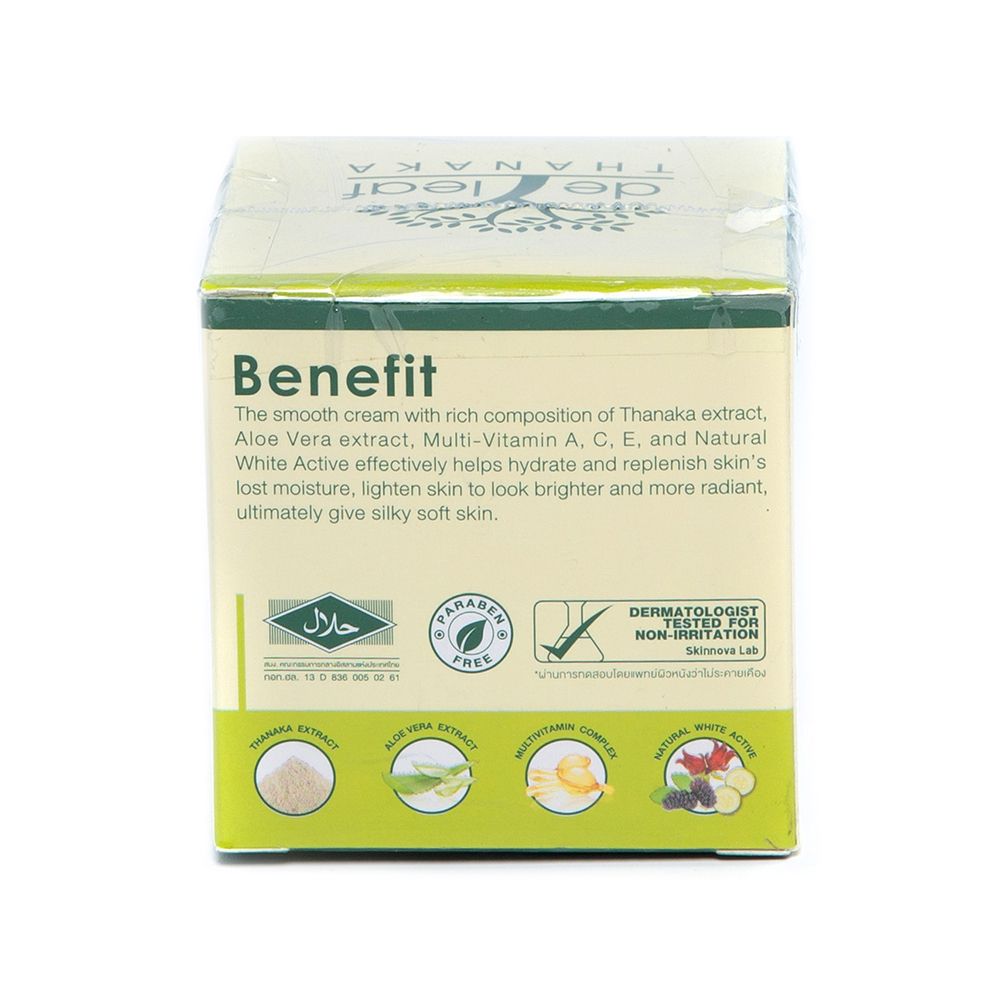 DELEAF THANAKA WHITENING CREAM 40ML