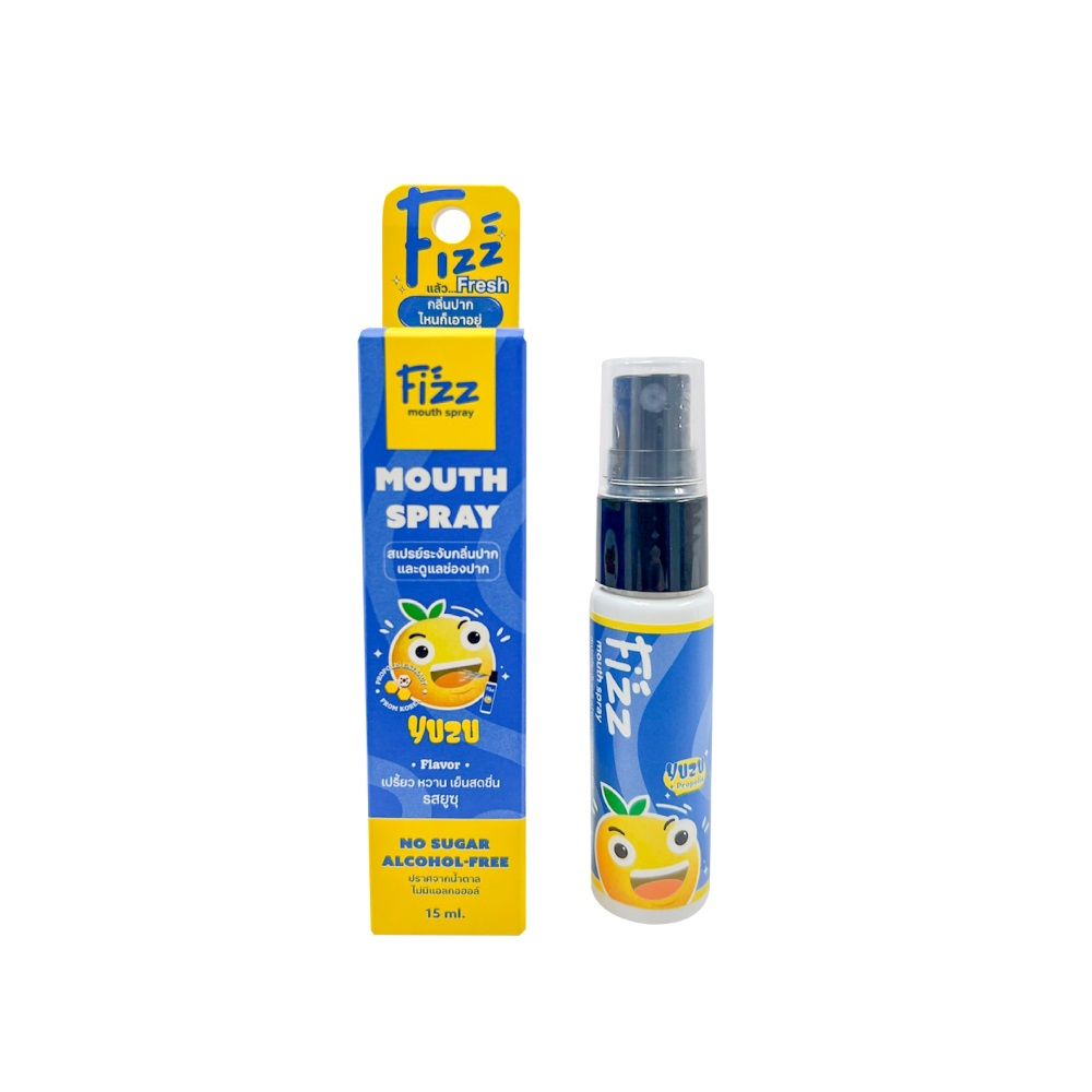 FIZZ MOUTH SPRAY YUZU 15 ML.
