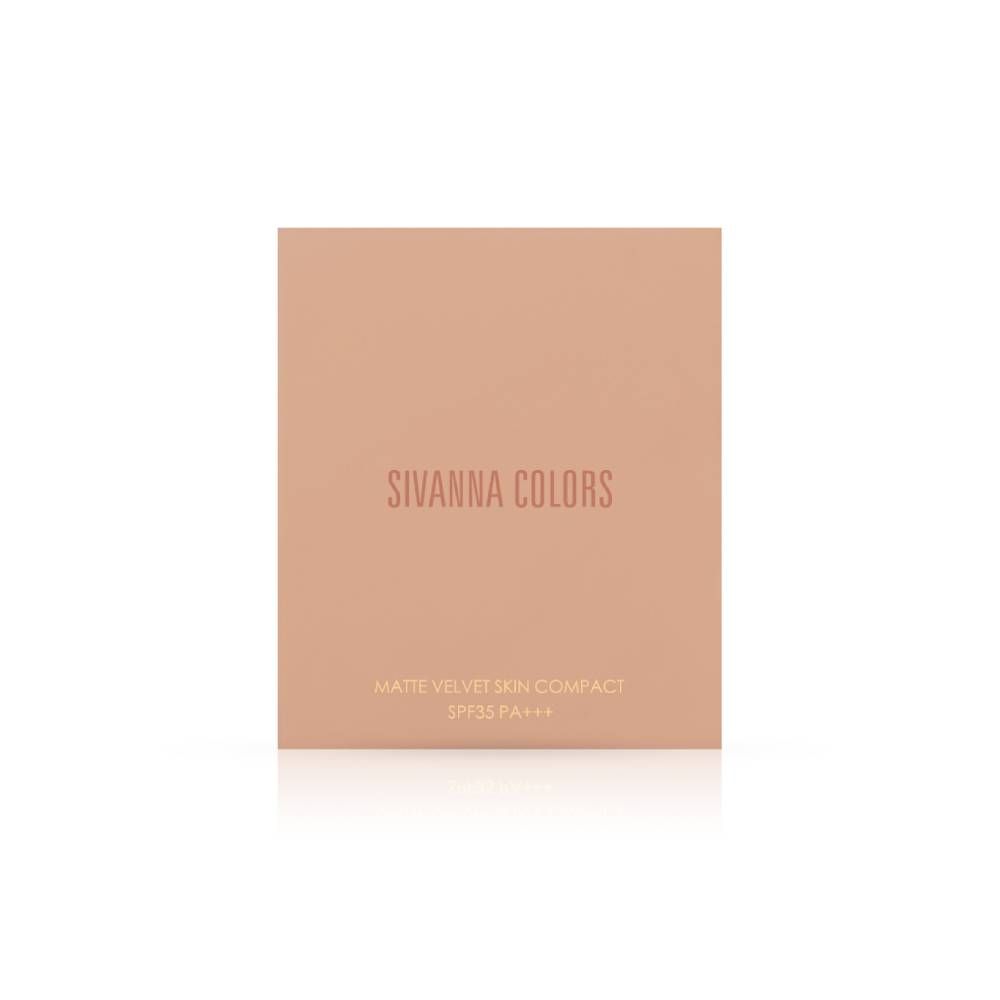 SIVANNA SKIN COMPACT MATTE VELVET01 7G.