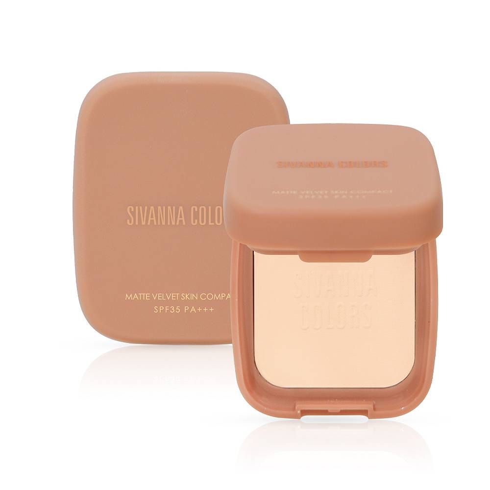 SIVANNA SKIN COMPACT MATTE VELVET01 7G.