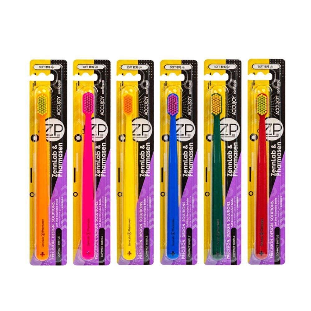 ZP TOOTHBRUSH ACCUJOY X1 (ASSORTED)