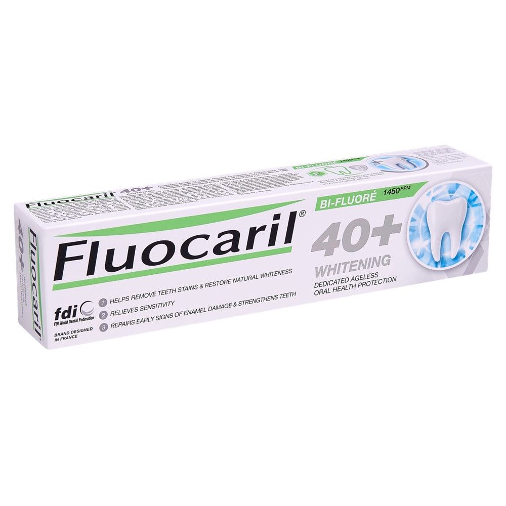 FLUOCARIL ยาสีฟัน40พลัส ไวท์เทนนิ่ง 160 กรัม