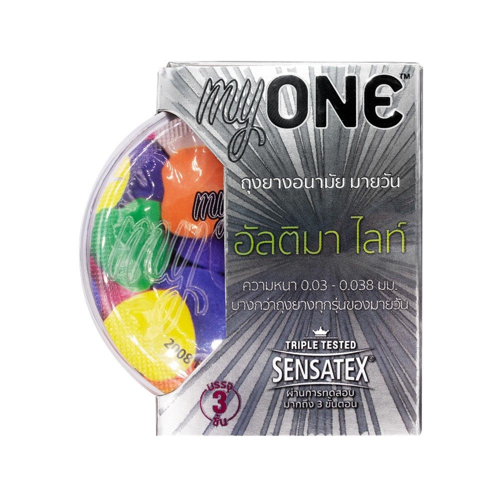 MYONE ULTIMA LITE CONDOM 3 PCS.