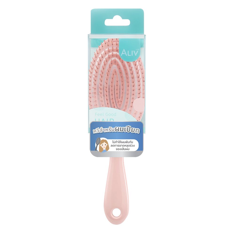 เอ-ลีฟ แปรงหวีผมก้นหอย L-18200 (คละแบบ)