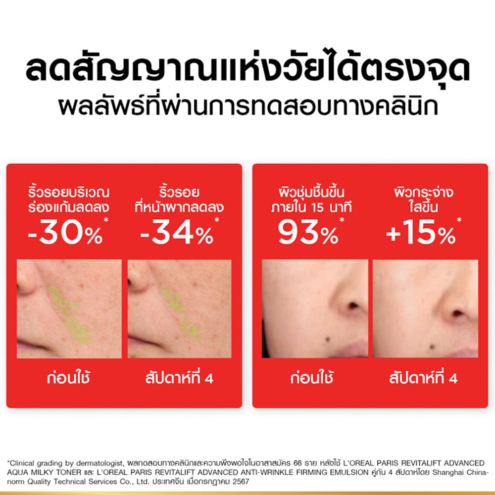 ลอรีอัล แอดวานซ์ อะควา มิลค์กี้ โทนเนอร์ 65 มล.