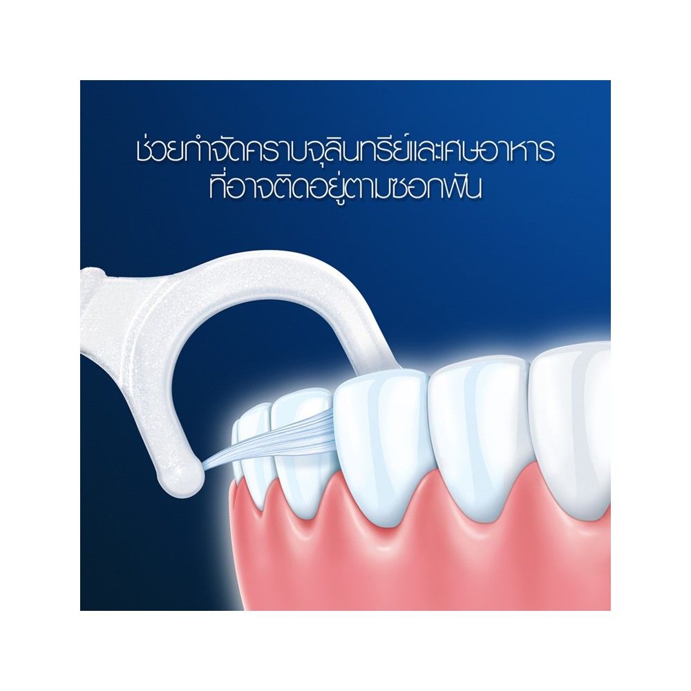 ออรัลบี ไหมขัดฟัน แบบมีด้ามจับ 30 ชิ้น