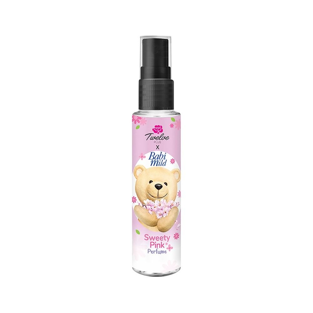 12PLUS X BABI MILD PERFUME SWEETY PINK 25ML.