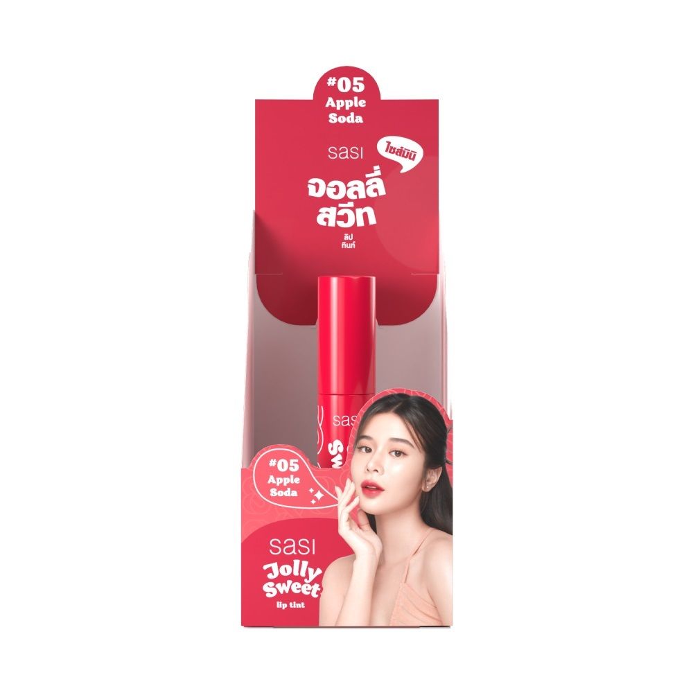 SASI JOLLY LIP TINT 05 APPLE SODA 1.5 G