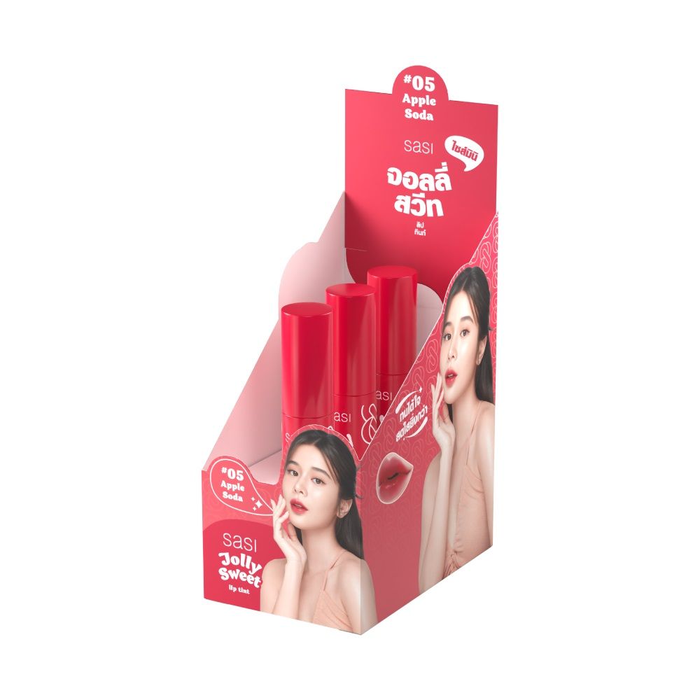 SASI JOLLY LIP TINT 05 APPLE SODA 1.5 G