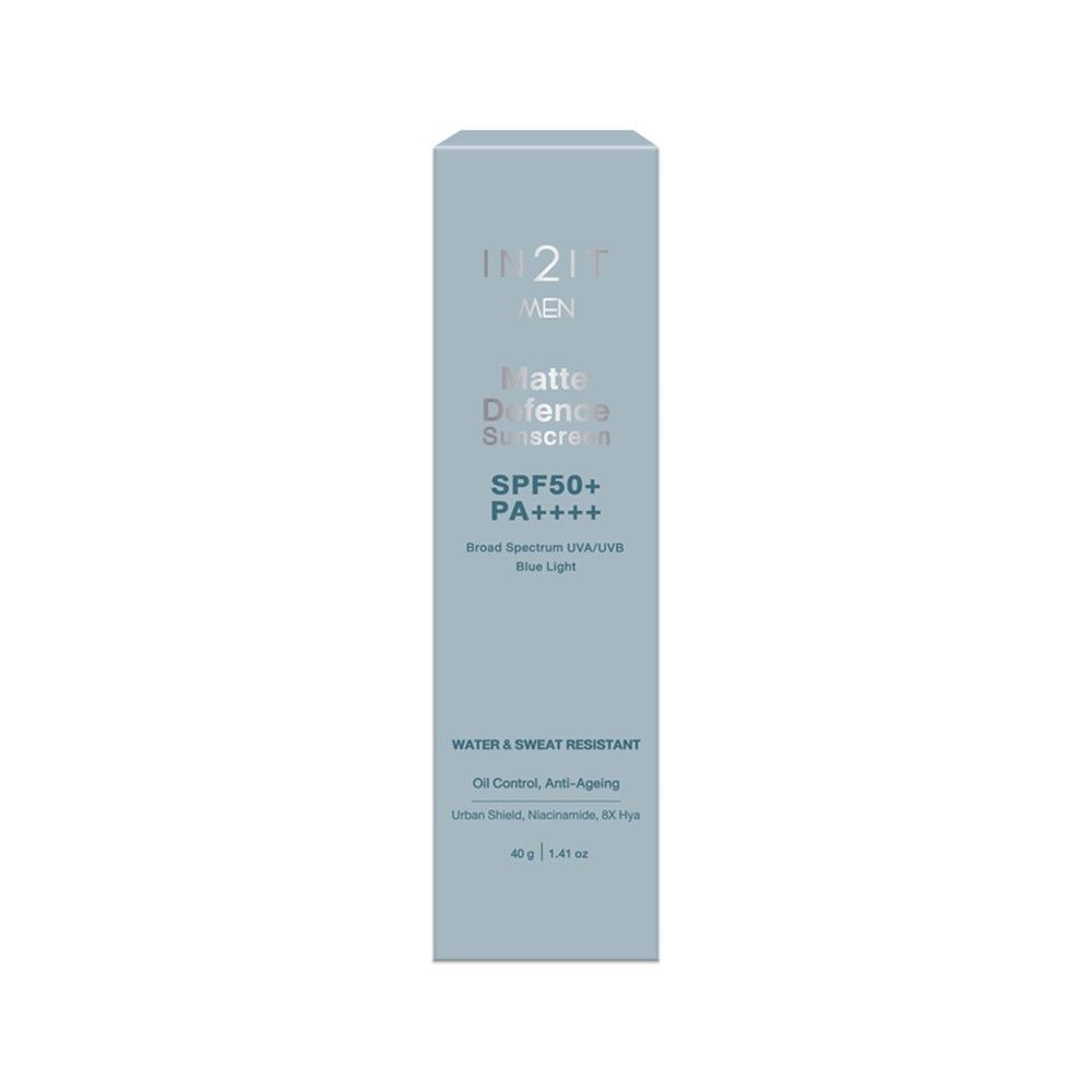 IN2IT MEN MATTE DEFENCE SUN SPF50+ 40G