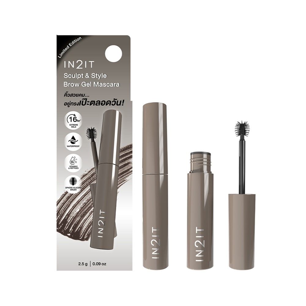 IN2IT SCULPT BROW GEL MASCARA 01 2.5G