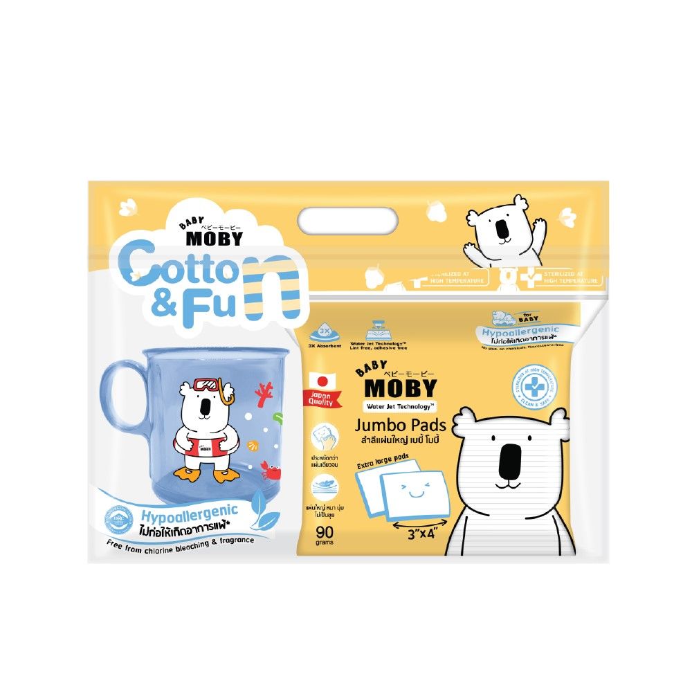BABY MOBY COTTON AND FUN 90 G