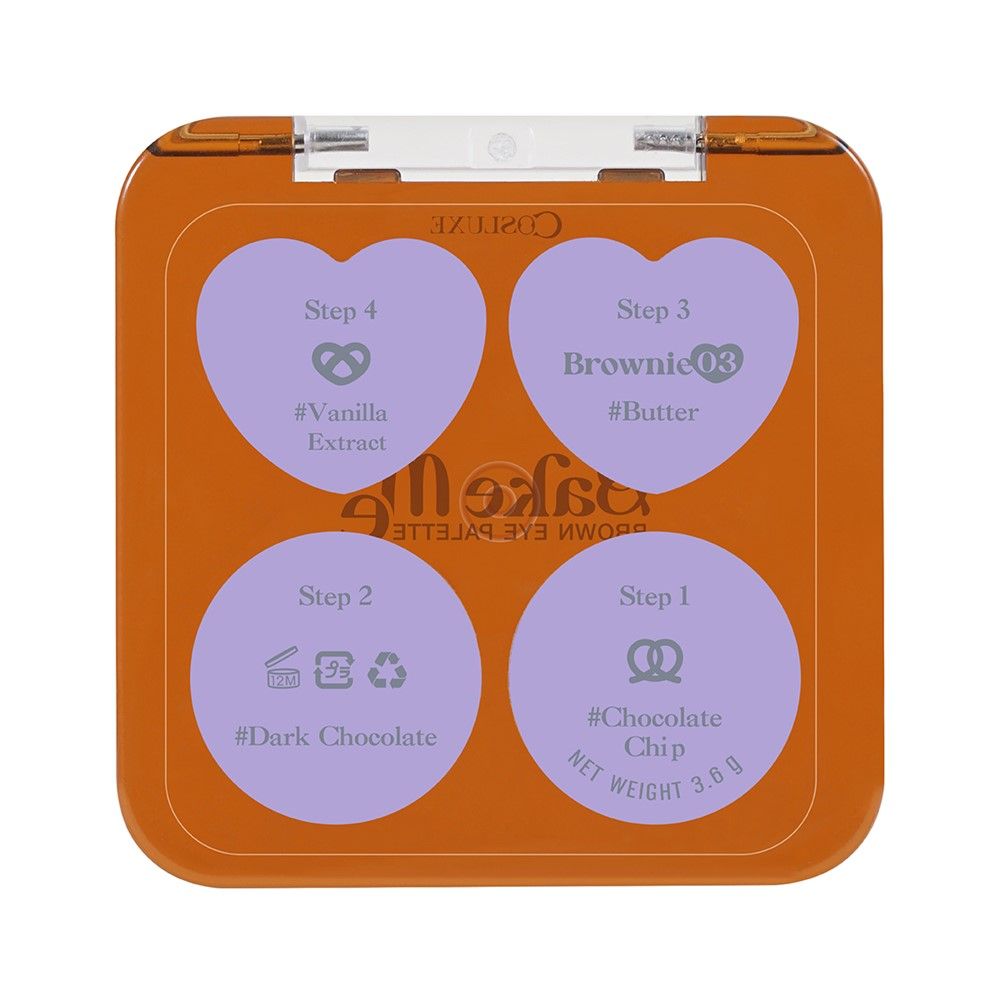 COSLUXE BAKE ME BROWN EYE PALETTE 03 3.6 G