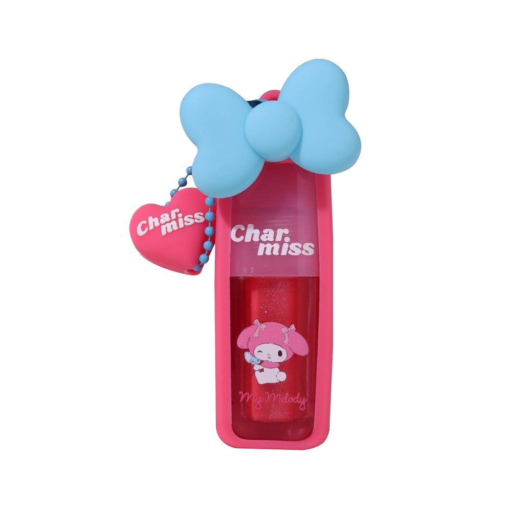 CHARMISS BLOOMING HEART GLITTER LIP GLOSS 01 ROSIE 3.4 G