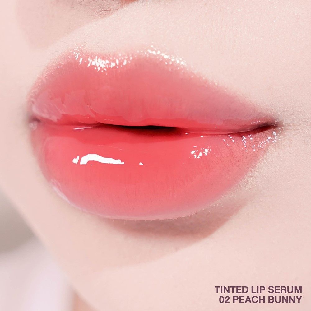 CHARMISS BLOOMING HEART TINTED LIP SERUM 02 PEACH BUNNY 8 G